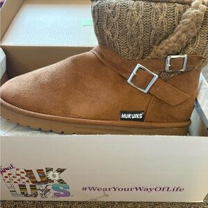 Muk Luks Brown Boots